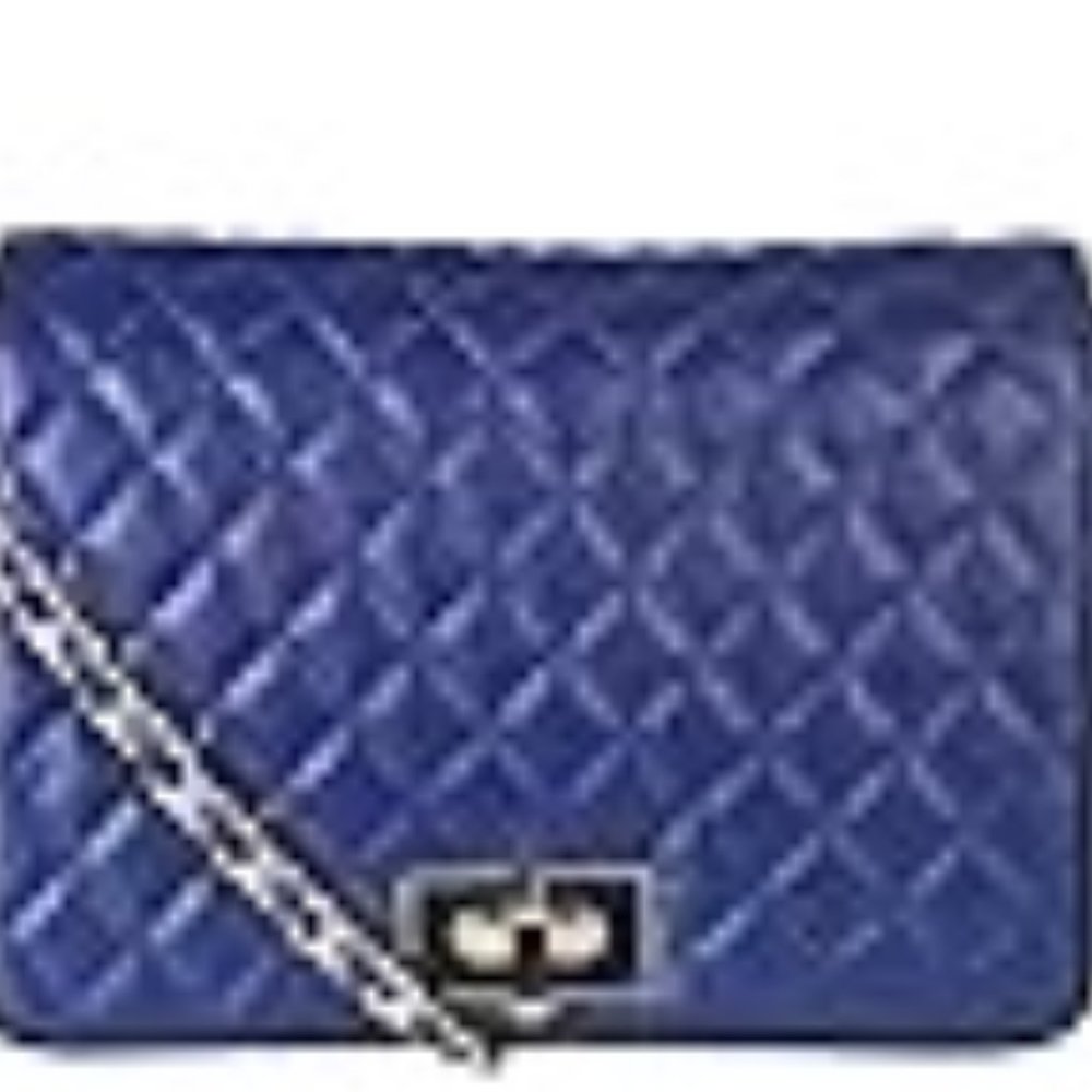 💙 Rimen & Co Quilted Jumbo Classic Single Flap Cross Body